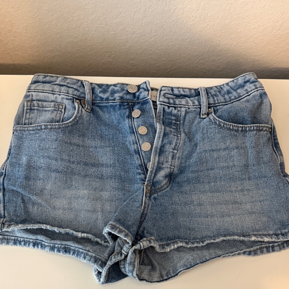 Pacsun Denim Blue Women's Shorts